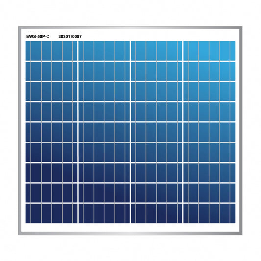 EWS-50P-C Polycrystalline Solar Panel 50W