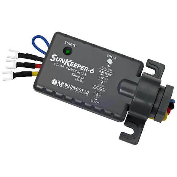 SK-6 Morningstar PWM Solar Charge Controller 12V 6A SunKeeper