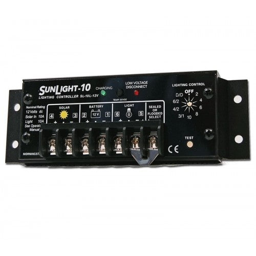 SL-10L-24V Morningstar PWM Solar Charge Controller 24V 10A LVD SunLight
