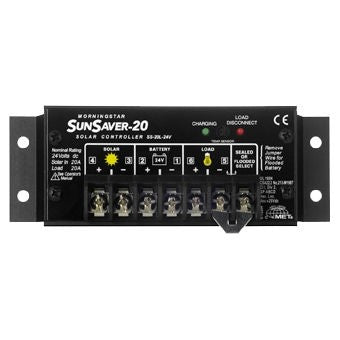 SS-20L-12V Morningstar PWM Solar Charge Controller 12V 20A LVD SunSaver