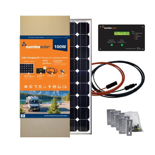 SRV-100-30A 100 Watt Solar Charging Kit