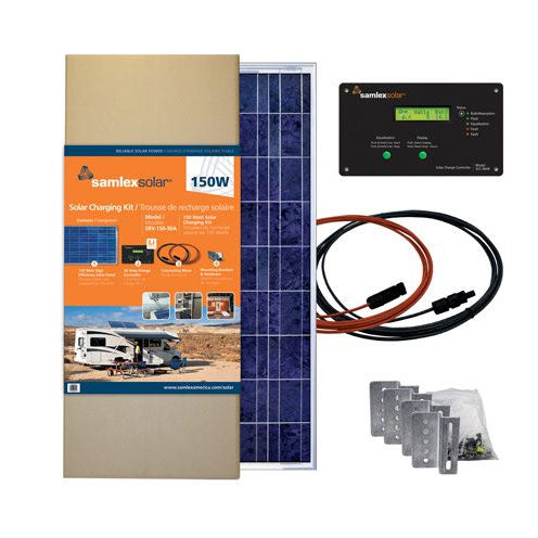 SRV-150-30A 150 Watt Solar Charging Kit