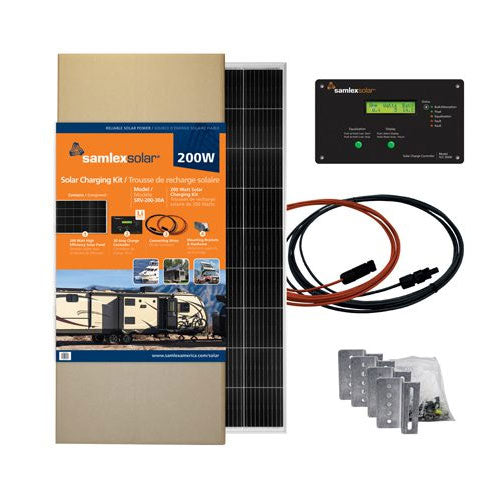 SRV-200-30A 200 Watt Solar Charging Kit