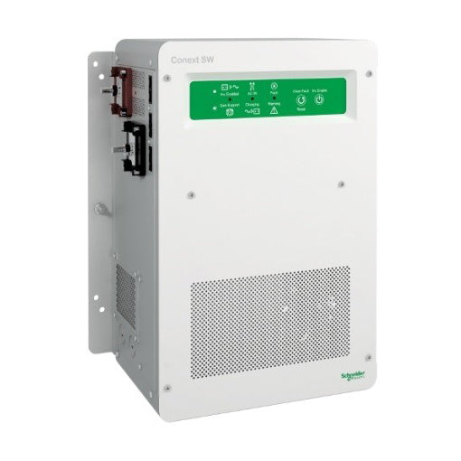 SW4024 Schneider Conext SW 3400W Pure Sine Wave Inverter/Charger 24Vdc to 120/240Vac with 90A Charger - Call for Price