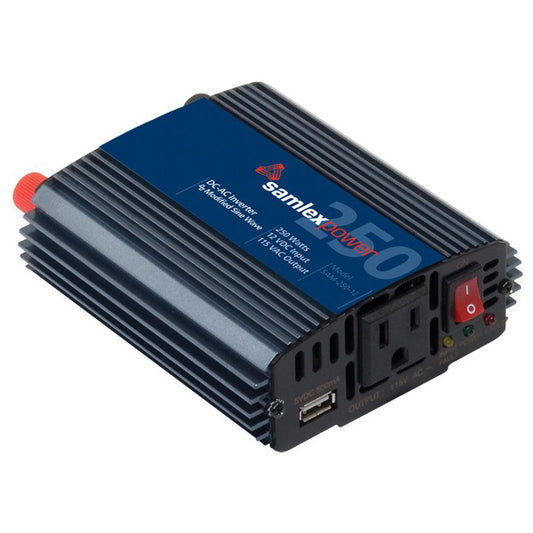 SAM-250-12 Samlex 250W Modified Sine Wave Inverter 12Vdc to 115Vac