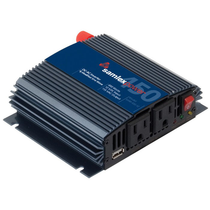 SAM-450-12 Samlex 450W Modified Sine Wave Inverter 12Vdc to 115Vac