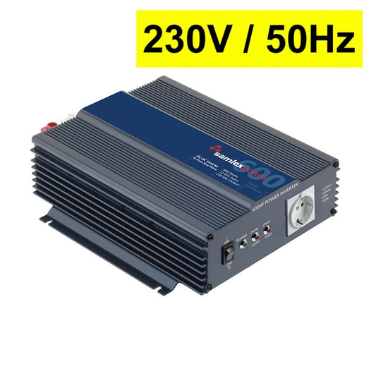 PST-60S-12E Samlex 600W Pure Sine Wave Inverter 12Vdc to 230Vac (European Current)