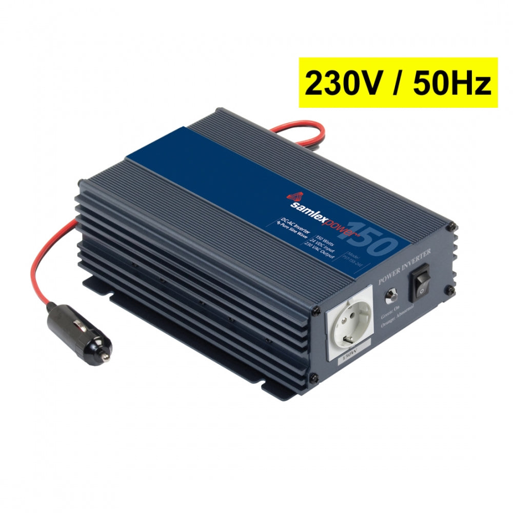 PST-15S-24E Samlex 150W Pure Sine Wave Inverter 24Vdc to 230Vac (European Current)