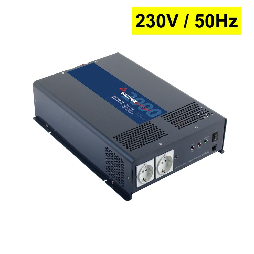 PST-200S-24E Samlex 2000W Pure Sine Wave Inverter 24Vdc to 230Vac (European Current)
