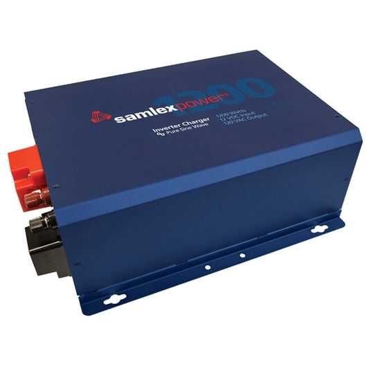 EVO-1212F Samlex EVO 1200W Pure Sine Wave Inverter/Charger 12Vdc to 120Vac with 60A Charger - Outlets