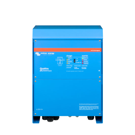 QUA483100102 Quattro 48/10000/140-100/100 120V VE.Bus (UL 1741) (8000W)