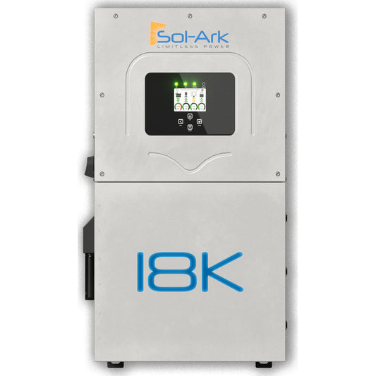 18K-2P Sol-Ark Limitless - SA-15K Hybrid Inverter SA-18K 18KWAC 120/240V 200A