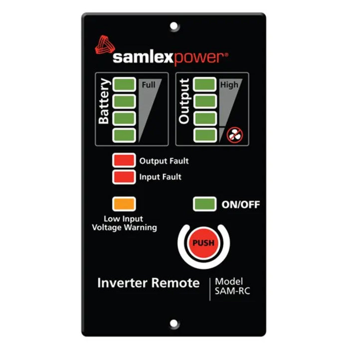 SAM-RC Remote Control for Samlex SAM Series Inverter with 10' Cable