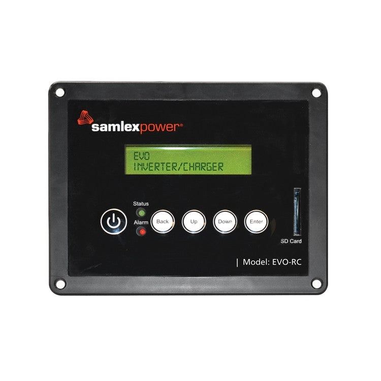 EVO-RC Remote Control for Samlex EVO Series Inverter/Chargers with 33' Cable (2-line Display)