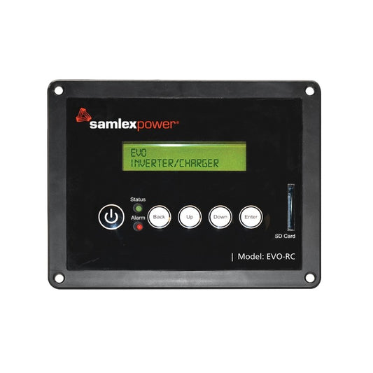 EVO-RC Remote Control for Samlex EVO Series Inverter/Chargers with 33' Cable (2-line Display)
