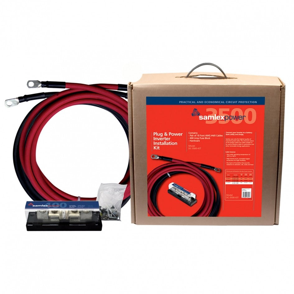 DC-3500-KIT Inverter DC Installation Kit 4/0AWG 10' 400A