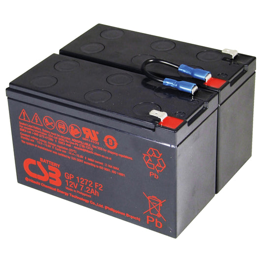 CSB-1002 UPS Battery Replacement Kit 2x12V 8Ah CSB (RBC5)
