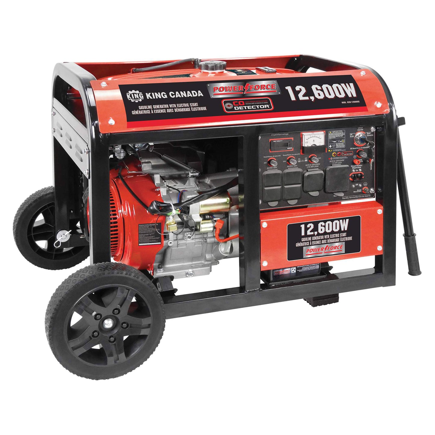 KCG-12000GE King Canada 12,000W Gasoline Generator with Electric Start