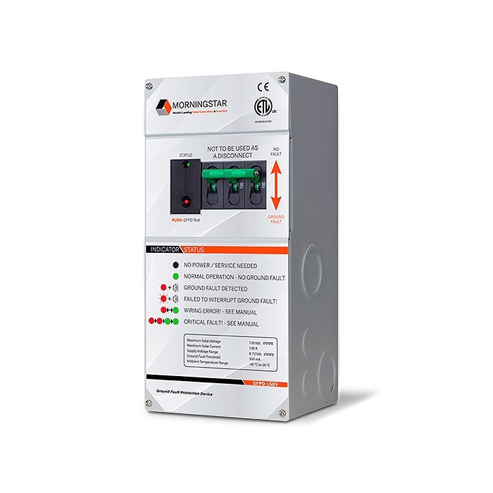 GFPD-150V Ground Fault Protection Device 150V DC