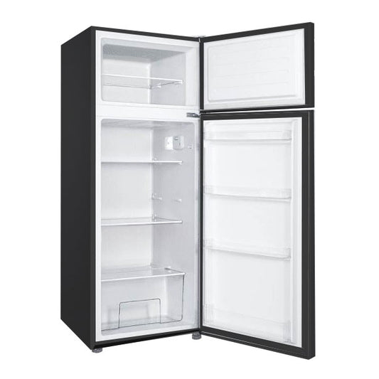 REF-212B 12/24V 2-Door Refrigerator/Freezer 7.5 ft³ Black