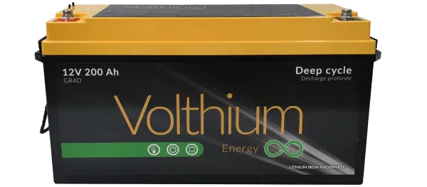 12V 200Ah self-heating battery