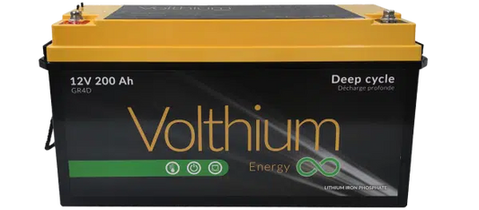 12V 200Ah self-heating battery
