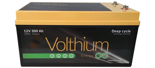 12V 300Ah self-heating battery