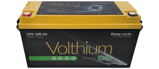 24V 100Ah self-heating battery