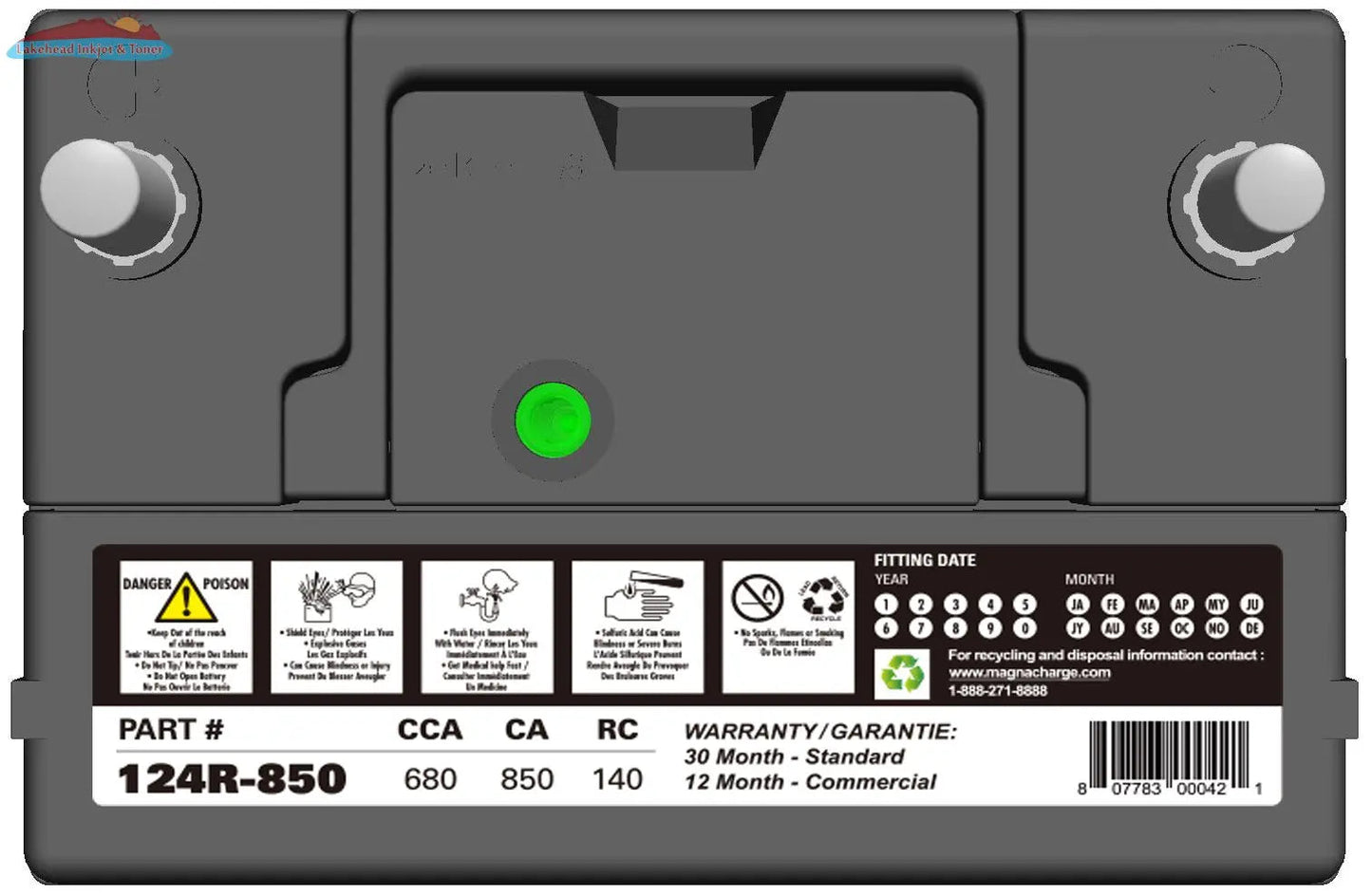 Magnacharge 124R-850 Magnacharge