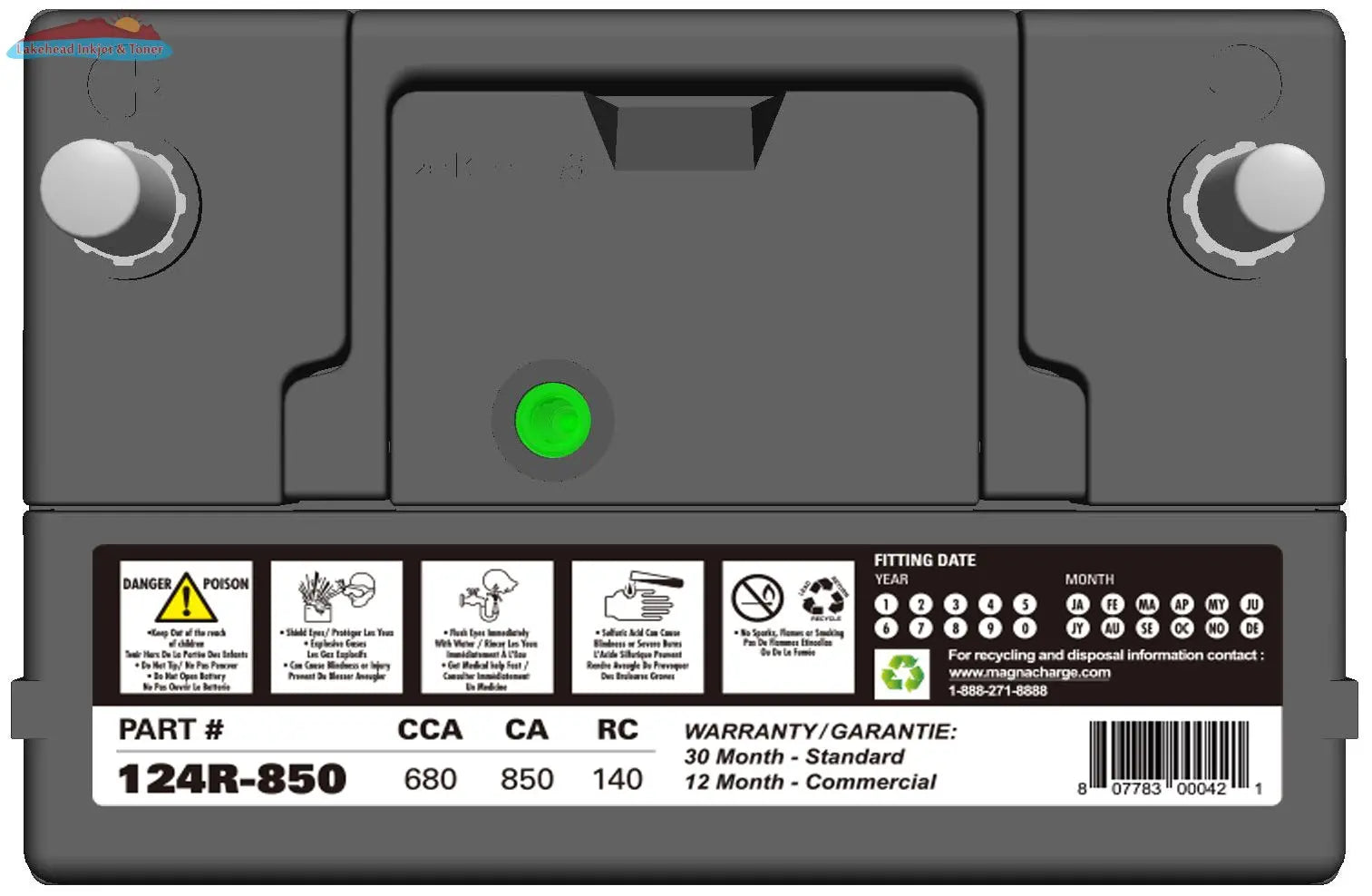 Magnacharge 124R-850 Magnacharge