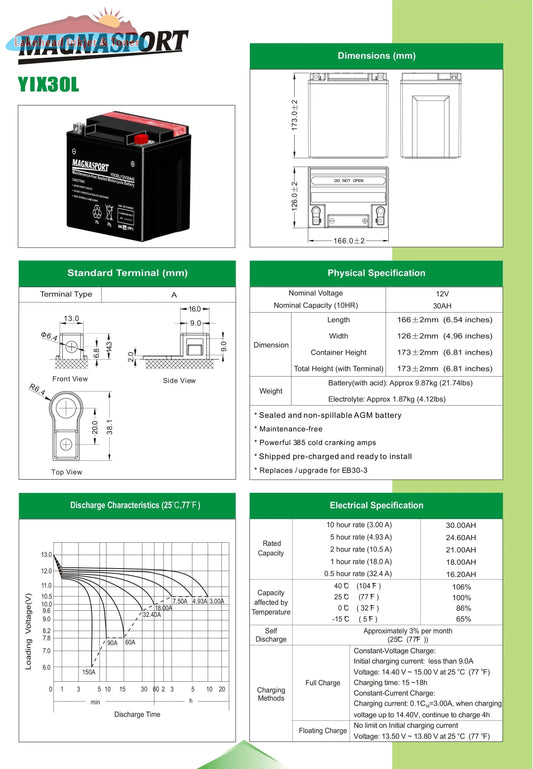 Magnasport YIX30L Lakehead Inkjet & Toner