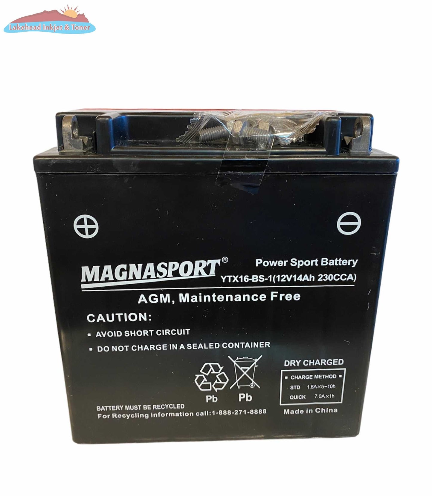 Magnasport YTX16-BS-1 Lakehead Inkjet & Toner