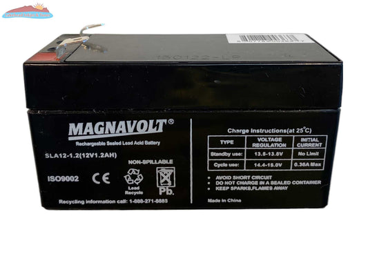 Magnavolt 12V/1.2AH Sealed Lead Acid  Battery Magnacharge