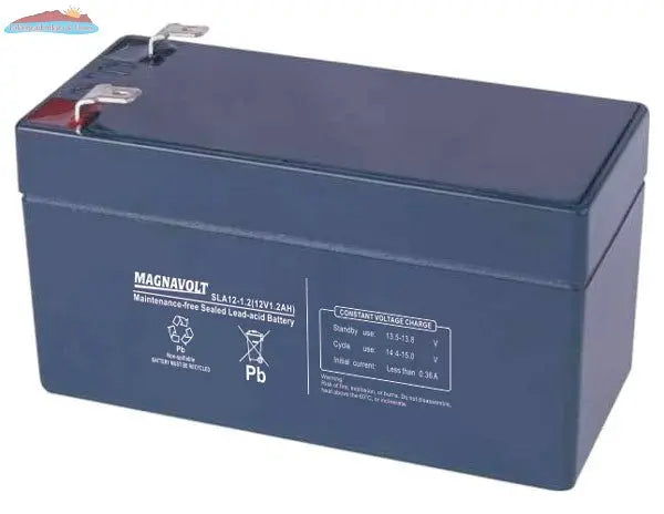 Magnavolt 12V/2AH Sealed Lead Acid  Battery Magnacharge