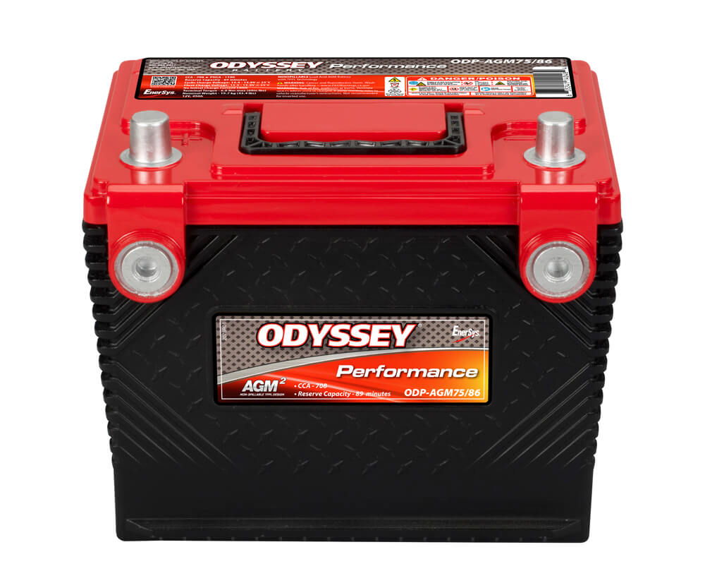 ODYSSEY Performance Series battery Model 75/86-705 with SAE posts ODYSSEY