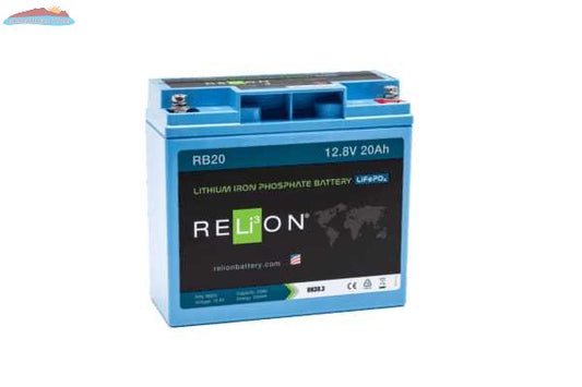 RELiON RB20 - 12V 20Ah Lithium Deep Cycle Battery Lakehead Inkjet & Toner