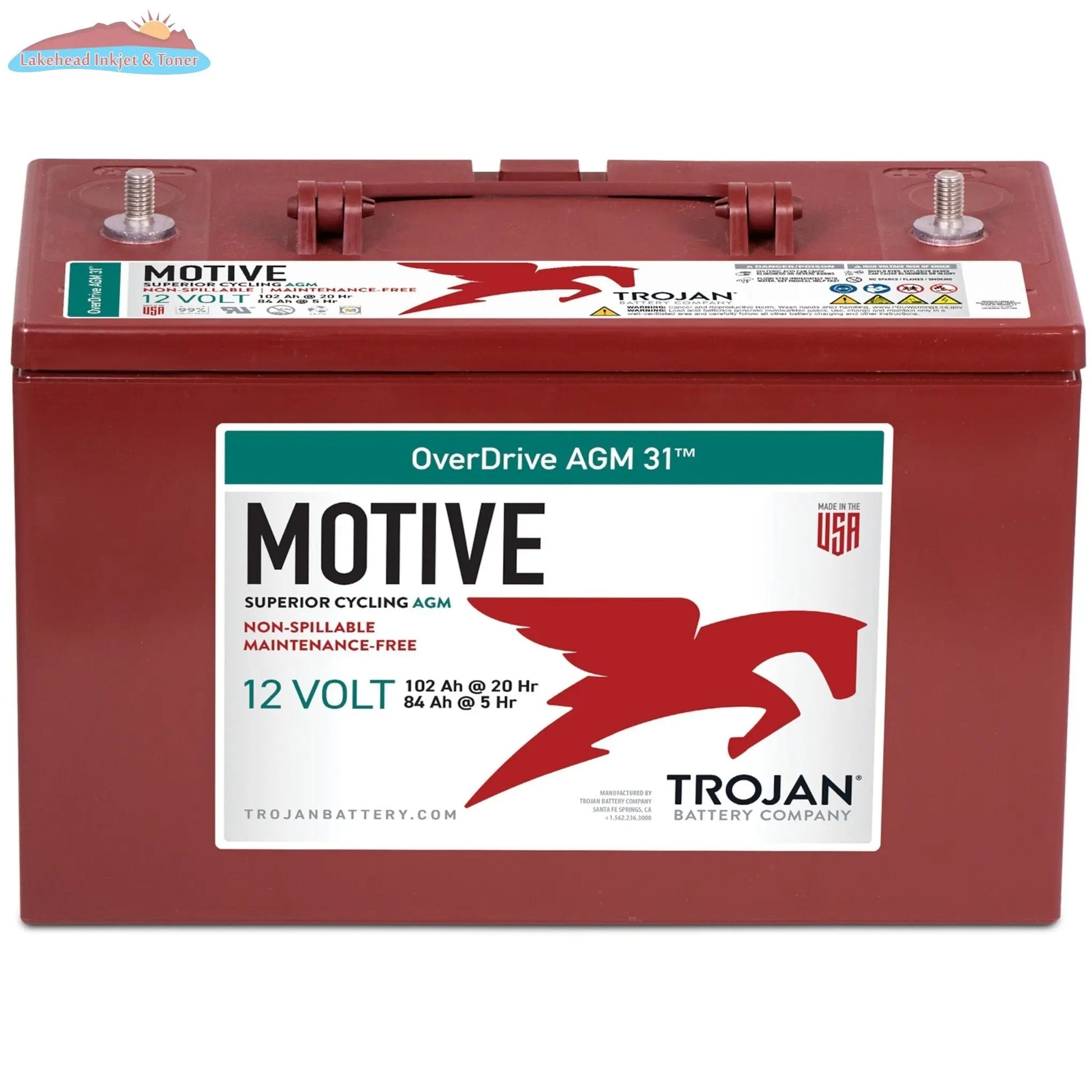 Trojan 31-AGM (overdrive) Trojan
