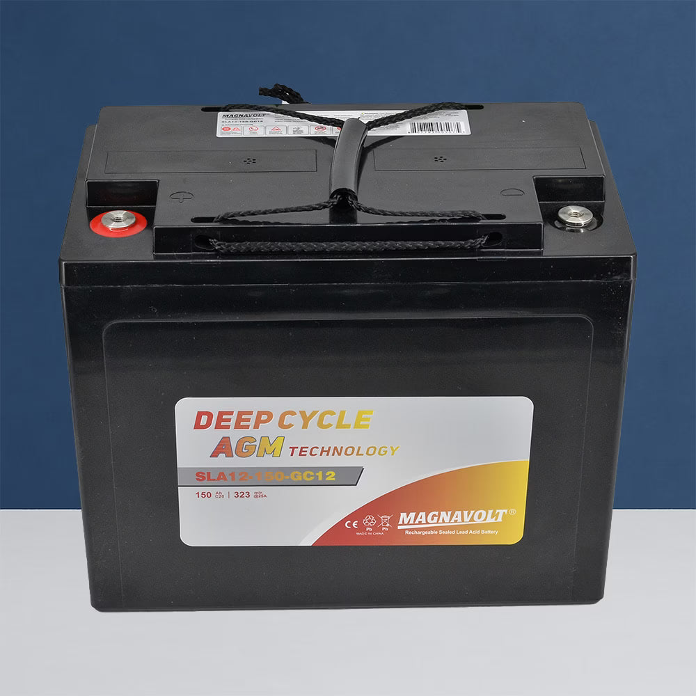 Magnavolt SLA12-150-GC12 Golf Cart Battery (Cycling Series)