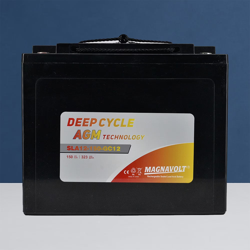 Magnavolt SLA12-150-GC12 Golf Cart Battery (Cycling Series)